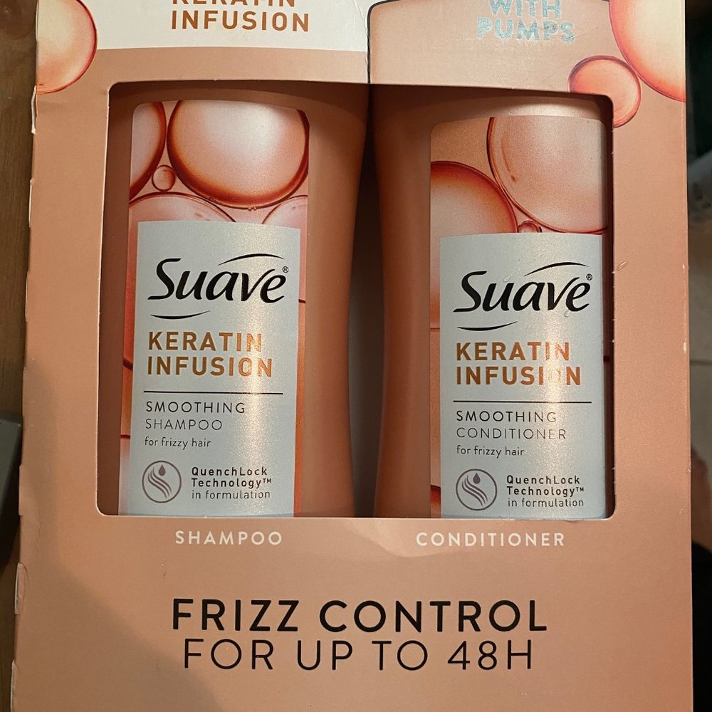 Suave Keratin Infusion Shampoo & Conditioner Set